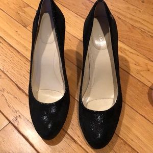 Calvin Klein Olive 3 block heel